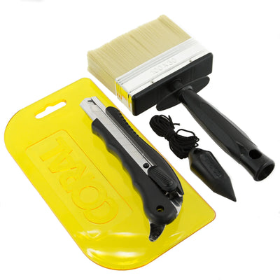 Essential 4PC Coral Paperwiz Wallpaper Finishing Tool Set for Easy Paper Hanging