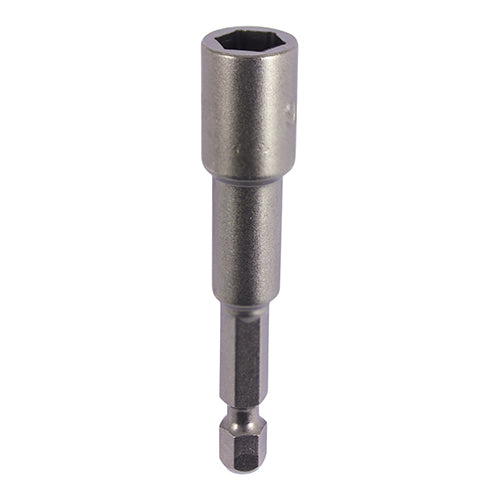 5/16″ × 65mm - Hex Magnetic Socket Driver Bit – ¼″ Hex Shank - Magnetic Nut Setter