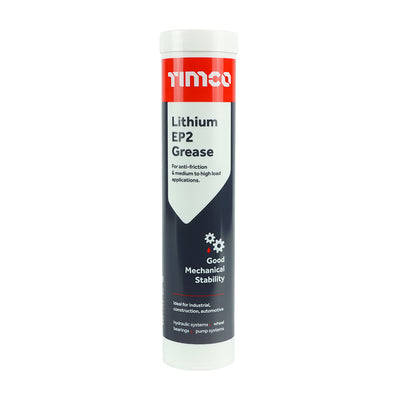 400g Lithium EP2 Grease Cartridge | Multi-Purpose Extreme Pressure NLGI 2 for Wheel Bearings, Automotive & Industrial