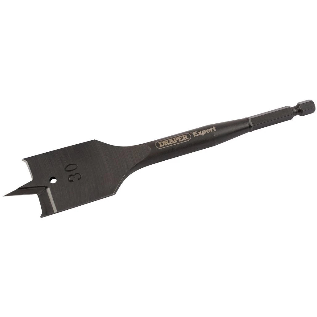 Draper Expert 30 x 150mm flat wood drill bit.