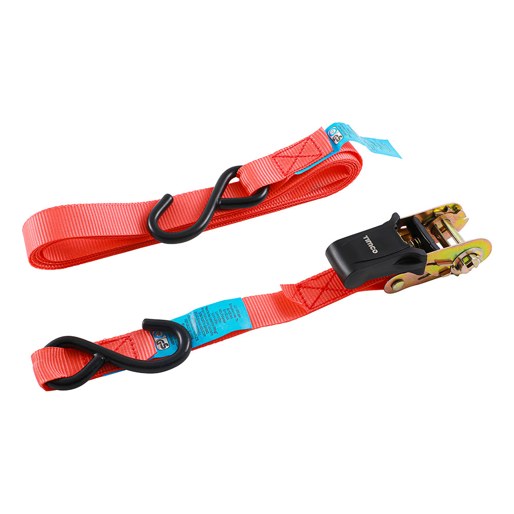 Ratchet Straps S Hook – Standard Duty Polyester Tie Down Straps