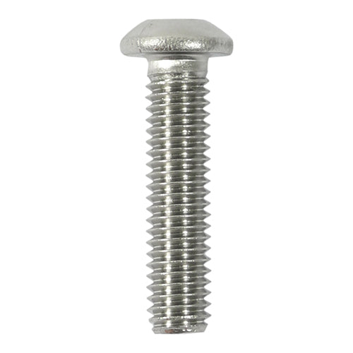 Socket Screws – Button Head – A2 Stainless Steel | ISO 7380 Fully Threaded Corrosion Resistant Fasteners