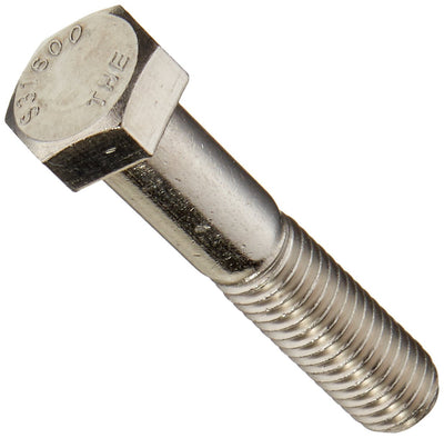 1x M16X200 HEXAGON BOLT DIN 931 A2 Stainless Steel