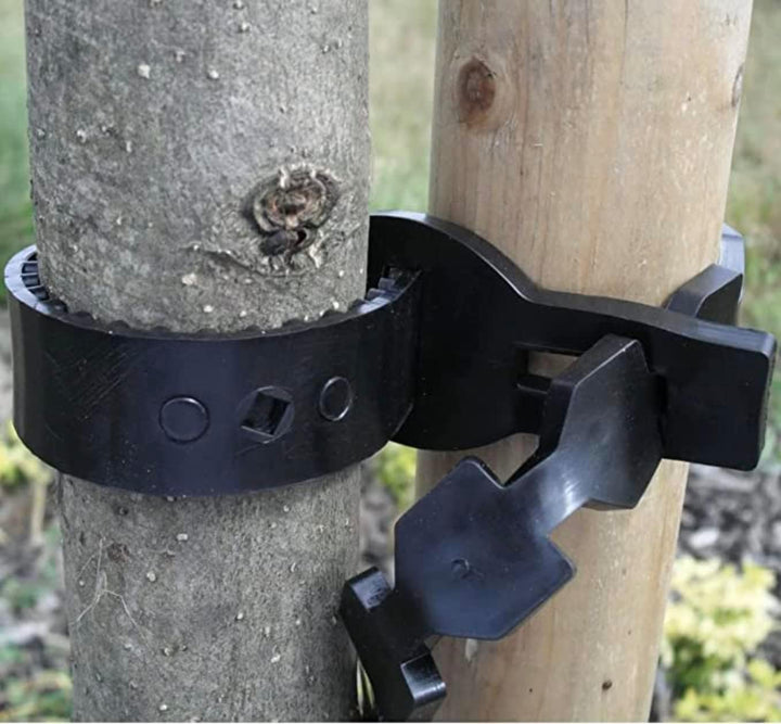 [FIXINGS DIRECT] Ultimate Super Soft Heavy Duty Plant Tie/Tree Tie - Multiple Sizes - (Adjustable Fitting) Weather Resistant & UV Stabilised