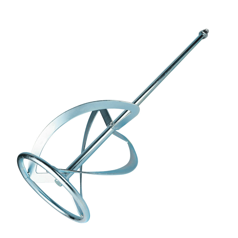 (1 UNIT) Professional Mixing Paddle – M14 Zinc-Plated Helical Paddle Mixer for Plaster, Mortar, Cement & Adhesive