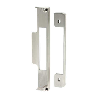 13mm 3 Lever Sashlock Rebate Kit - Satin Nickel | For 50mm Sashlocks and Double Rebated Doors | Rebated Door Lock Converter