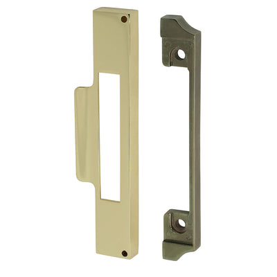 191 x 28mm Rebate Kit for 5 Lever British Standard Sashlocks 13mm – Electro Brass Finish – Ideal for Rebated Door Pairs (BAG OF 1)