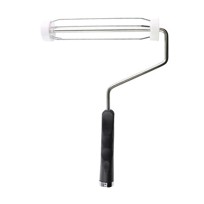 9 Inch Bird Cage Professional Roller Frame | Dual Fit Handle, Ergonomic Grip for Extension Pole
