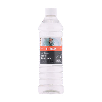 750ml Low Odour Turps Substitute Paint Thinner & Brush Cleaner for Oil Based Paints