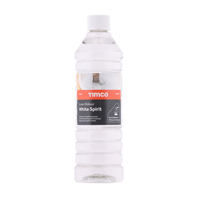2 Litre Low Odour White Spirit | Paint Thinner Brush Cleaner General Purpose Degreaser Fast & Effective