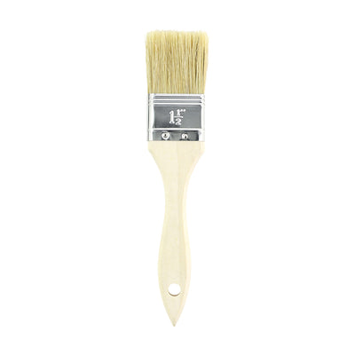 1 1/2 Inch Economy General Purpose Brush | Pure Lily Bristles for Adhesives, Stains & Resins