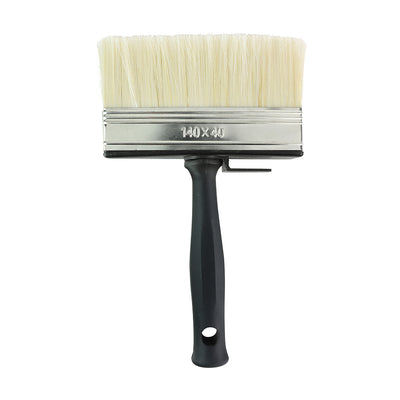 140mm Wide Multi-Purpose Block Brush | Heavy Duty Synthetic Bristles, Large Capacity, Bucket Hook