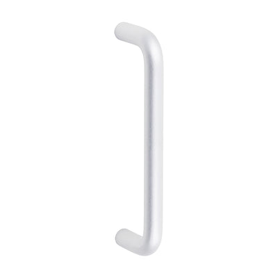 149mm Centres D Shaped Cabinet Handle | Satin Anodised Aluminium Kitchen Drawer Pull | Rear Fix