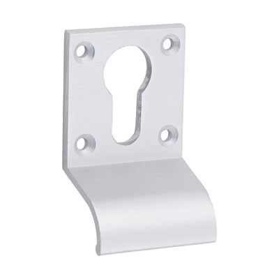 70mm x 42mm Euro Profile Cylinder Door Pull | Satin Anodised Aluminium Handle Grip | External