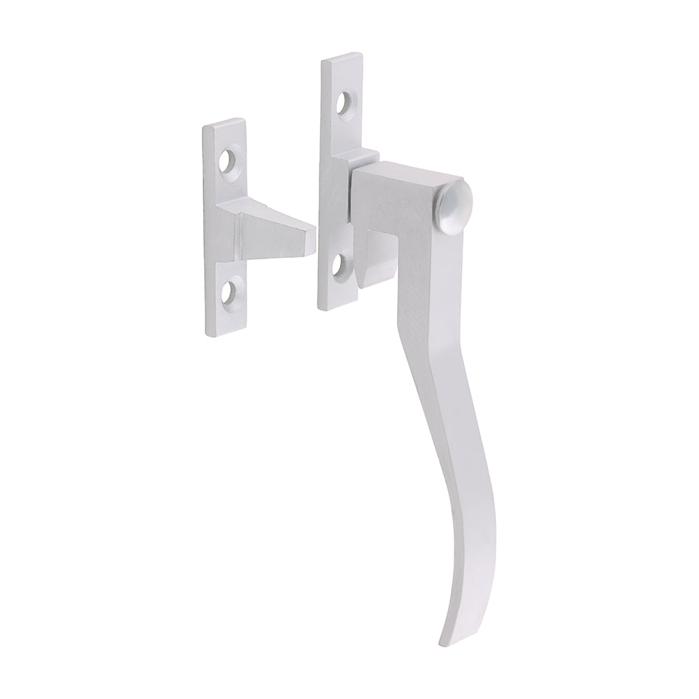 100mm Wedge Pattern Casement Fastener | Satin Anodised Aluminium Windo ...