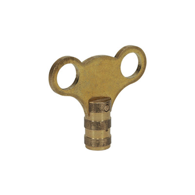 (PACK OF 2) Solid Brass Radiator Bleed Keys – Standard Central Heating Air Release Tools