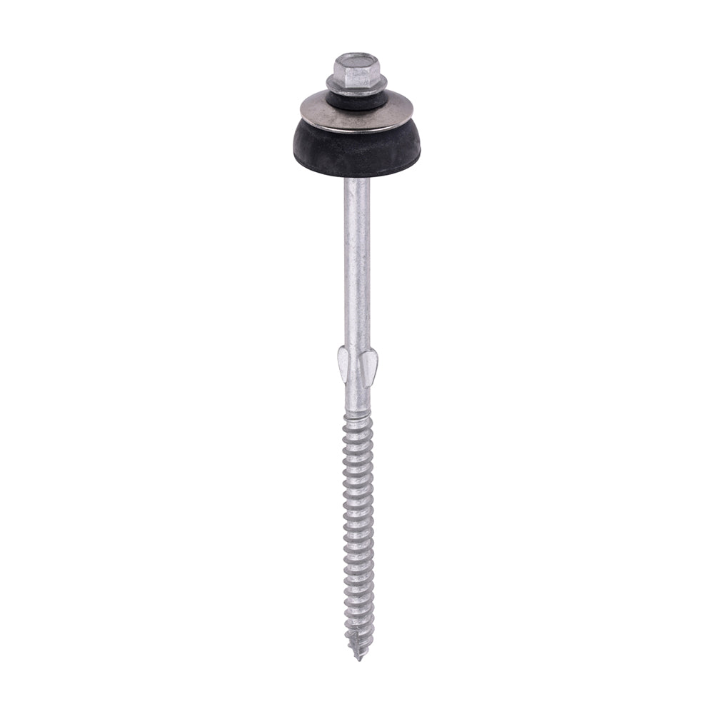 Metal Construction Fibre Cement Board to Light Section Screws – Hex Head Self-Drilling Exterior Screws Silver Organic (BOX OF 50)