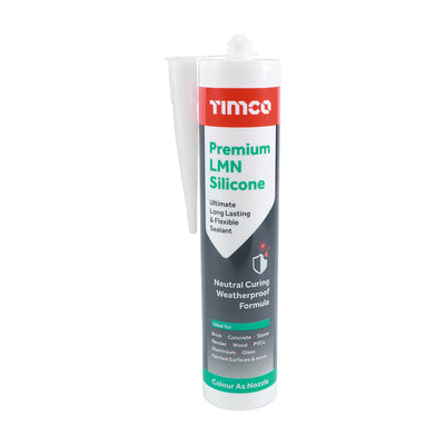 300ml Clear Premium LMN Silicone Sealant – Low Modulus Neutral Cure, Flexible & Waterproof – 1 Each
