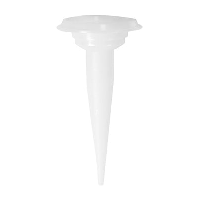 55 x 113mm Foil Applicator Gun Nozzles – Clear Plastic Replacement Tips for Adhesive & Sealant Foil Guns (PACK OF 6)