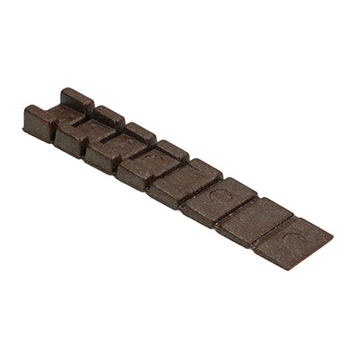 1–8mm Plastic Wedge Strips – Adjustable Snap-Off Leveling Shims for Furniture, Cabinets & Units (BOX OF 50)