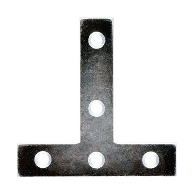 76 x 76 x 16 Zinc Tee Plates – Countersunk Steel Joint Reinforcements