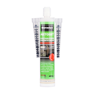 480g Metoset Concrete Repair Resin | Sand High-Strength Masonry Fixing Compound