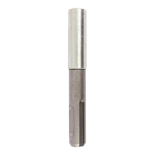 1/4" x 80mm - TIMCO Quick Release Magnetic Adaptor – High-Performance Hex Drive Extension for Drill Bits - Pack of 1 (80MASDSCB)