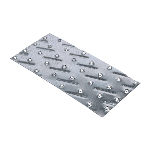 85 x 178mm Nail Plates - A2 Stainless Steel, Timber Connectors, Wood Joint Reinforcement, Structural Plates, Corrosion Resistant - Pack of 1 (85NPS)