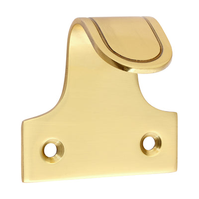 52 mm Traditional Pattern Sash Lift – Polished Brass Window Lift Handle, Pack of 1