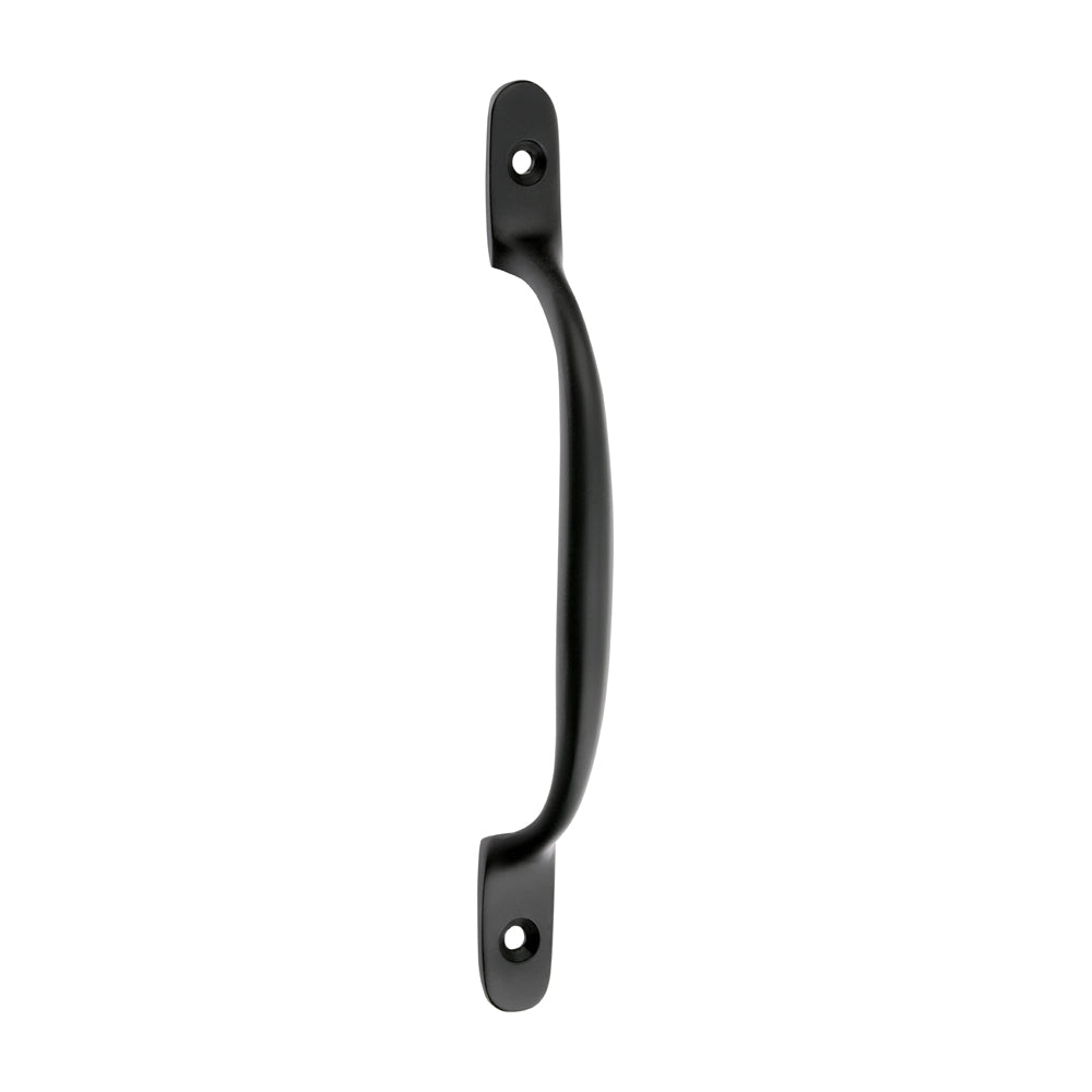160 mm & 100 mm Traditional Pattern Sash Pull Handle – Matt Black Window Sash Lift & Door Pull, Pack of 1