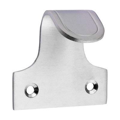 52 mm Traditional Pattern Sash Lift – Satin Chrome Window Lift Handle for Sash Windows & Frames, Pack of 1