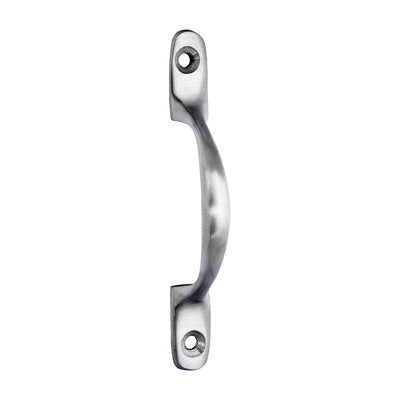 160 mm & 100 mm Traditional Pattern Sash Pull Handle – Satin Chrome Sash Window Lift, Pack of 1