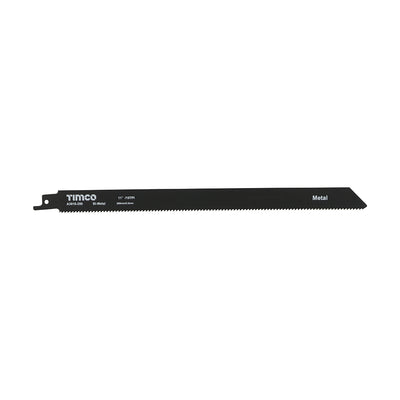280mm - Reciprocating Saw Blades – Metal Cutting – Bi-Metal | Heavy Duty Power Tool Blades - Pack of 5 (A3018-280)