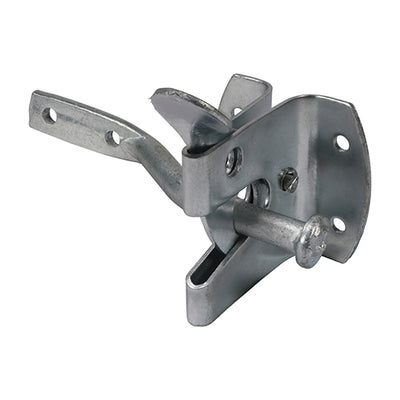 Automatic Gate Latch – Hot Dipped Galvanised Pad-Lockable Garden & Shed Gate Catch