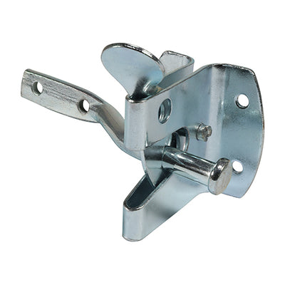 2" Automatic Gate Latch – Zinc Plated Pad-Lockable Garden & Shed Gate Catch – 1 Each
