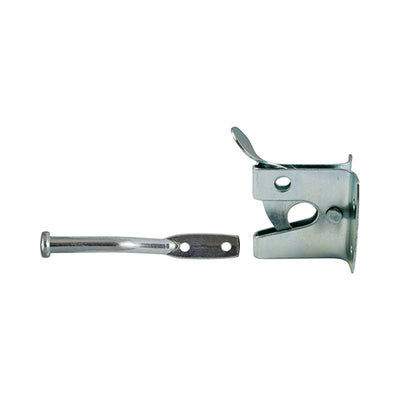 2" Automatic Gate Latch – Zinc Plated Pad-Lockable Garden & Shed Gate Catch – 1 Each