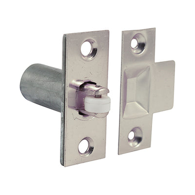 39mm Adjustable Roller Catches – Nickel Door & Cupboard Latch