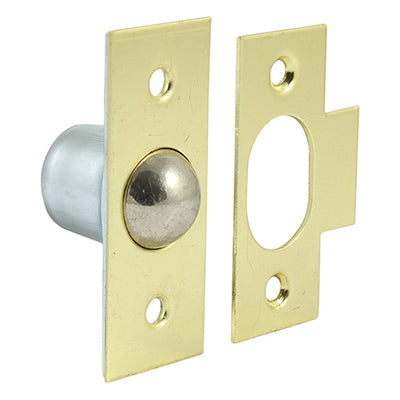 (PACK OF 2) 19mm Bales Catches – Electro Brass Cupboard & Internal Door Latch