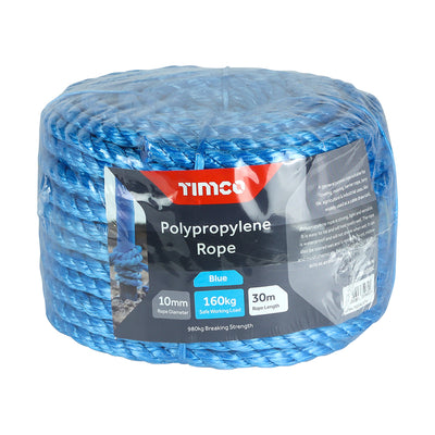 Polypropylene Rope - Blue - Coil | Strong, Waterproof & Versatile
