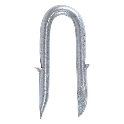 40 x 4.00mm Barbed Staples – Galvanised Carbon Steel Fence Fixings