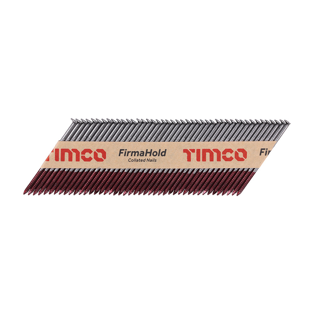 FirmaHold Collated Clipped Head Nails – Ring Shank Bright Finish – Trade Pack