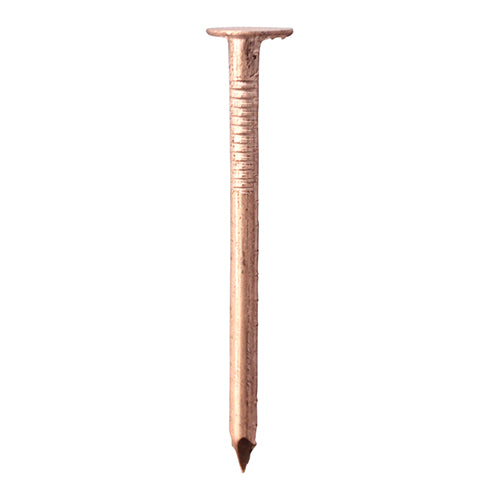 TIMCO Clout Nails – Copper Large Head for Roofing Felt, Slate & Shingles