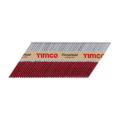 3.1 x 90mm FirmaHold Collated Clipped Head Nails – Part Ring Shank FirmaGalv+ Trade Pack for Framing & Structural Applications (BOX OF 2200)
