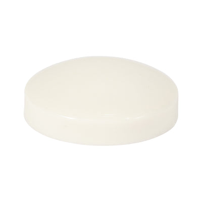 (PACK OF 100) Two Piece Screw Caps – Gloss Finish, Fits 3.5mm to 4.2mm Screws – Decorative & Protective Clip-On Covers