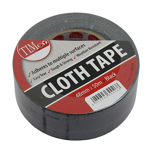 TIMCO Cloth Tape | Heavy Duty Multi-Purpose Repair & Sealing Tape