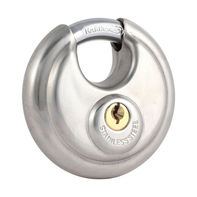 70mm Disc Padlock with Closed Shackle – High Security Lock for Gates, Sheds & Storage – Pack of 1