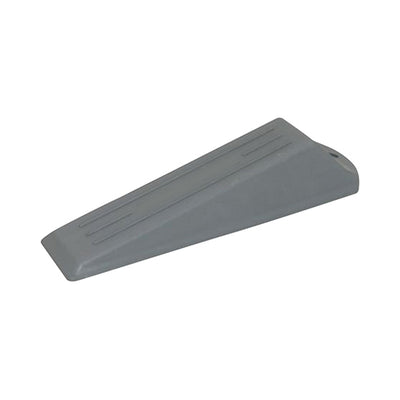 (PACK OF 1) 136 x 43 x 29mm PVC Door Wedge – Non-Slip Triangular Door Stop