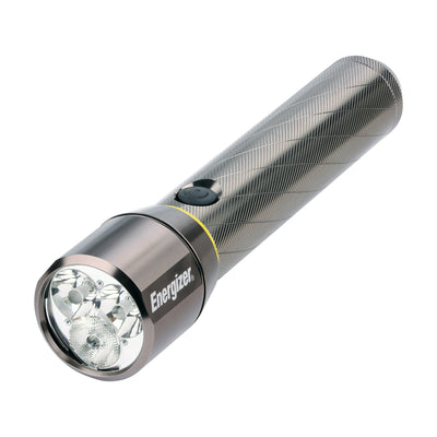 1500 Lumen Energizer Vision HD Metal Torch | Ultra Bright LED 230m Beam 7 Modes 6x AA Incl.