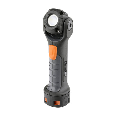 300 Lumen Energizer HardCase LED Torch | Professional Handheld Flashlight Durable 7m Drop AA Batteries Incl.