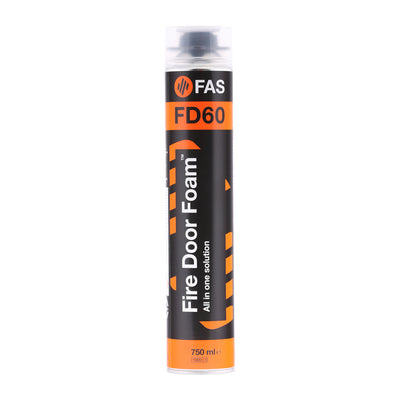 (CAN OF 750ml) Fire & Acoustic Seals Fire Door Foam – Gun Grade Expanding PU Foam Sealant – 30 & 60 Min Fire Rated